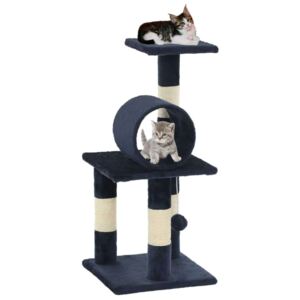 Penjalica za mačke sa stupovima za grebanje od sisala 65 cm tamnoplava