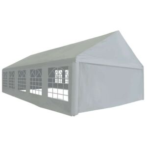 Šator za zabave od PE-a 5 x 10 m sivi
