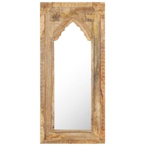 VidaXL Ogledalo od masivnog drva manga 50 x 3 x 110 cm