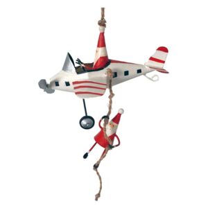 Božićni viseći ornament G-Bork Santas on Fly