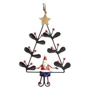 Božićni viseći ornament G-Bork Santas