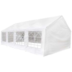 Šator za zabave bijeli 8 x 4 m
