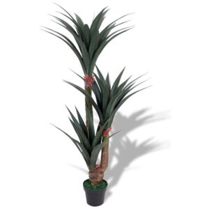 Umjetna Yucca biljka s lončanicom 155 cm zelena