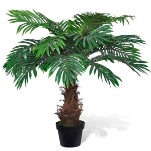 Umjetno stablo Cycus palme s lončanicom 80 cm