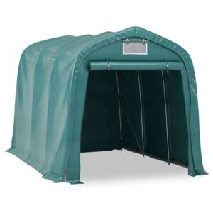 Garažni šator PVC 2 4 x 3 6 m zeleni