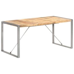 Blagovaonski stol 160x80x75 cm od masivnog grubog drva manga
