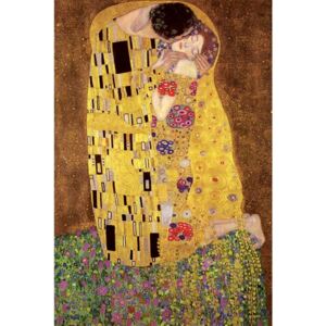 Poster Gustav Klimt - The Kiss, (61 x 91.5 cm)