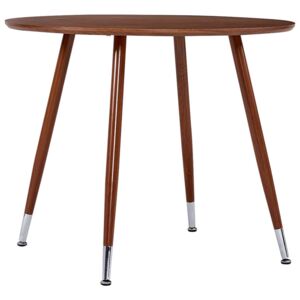 VidaXL Blagovaonski stol smeđi 90 x 73,5 cm MDF