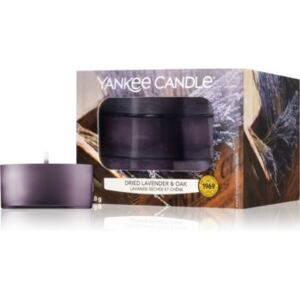 Yankee Candle Dried Lavender & Oak čajna svijeća 12 x 9,8 g