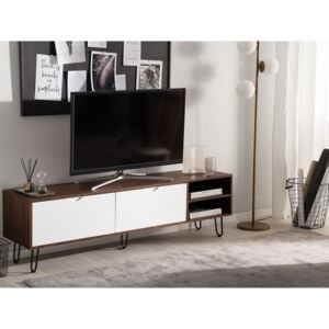 TV stol YZ3305 Smeđa + bijela