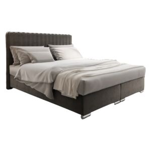 Zondo Bračni krevet 180 cm Penarth (s podnicom, madracem i prostorom za odlaganje)