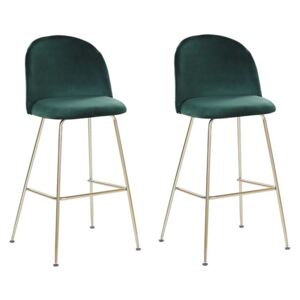 Zondo Set 2 kom. barskih stolica- ARCAL (zelena). Akcija -22%