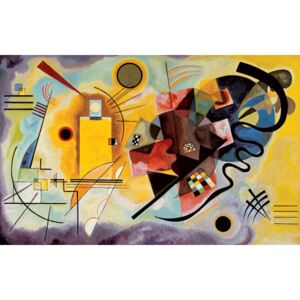 Yellow, Red, Blue Reprodukcija umjetnosti, Kandinsky, (30 x 24 cm)