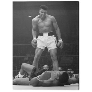 Muhammad Ali - Ali vs Liston Portrait Slika na platnu, (60 x 80 cm)