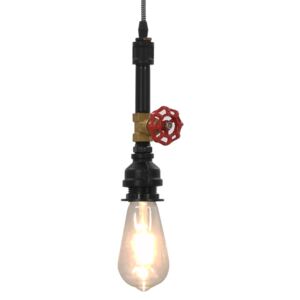 VidaXL Viseća svjetiljka s dizajnom slavine crna E27