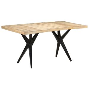 VidaXL Blagovaonski stol 160 x 80 x 76 cm od grubog drva manga