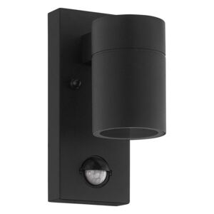 Eglo 99571 - LED Vanjska zidna svjetiljka sa senzorom RIGA 1xGU10/3W/230V IP44