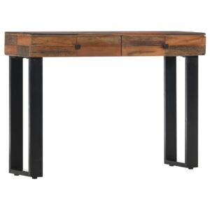 VidaXL Konzolni stol 110 x 30 x 76 cm od masivnog obnovljenog drva