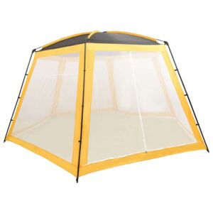 Šator za bazen od tkanine 590 x 520 x 250 cm žuti