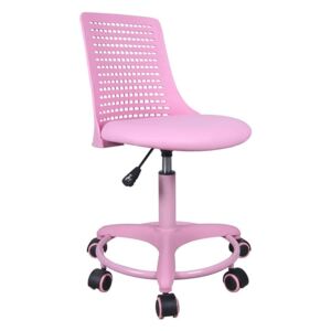 Milly uredska stolica 43x43x86 cm roza