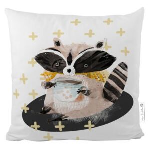 Gosp. Šumska škola Little Fox Pillow - Raccoon