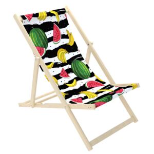 Stolica za plažu Dinje i banane Watermelon and banana