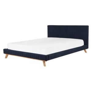 Zondo Bračni krevet 180 cm TALLE (s podnicom) (plava). 1007532