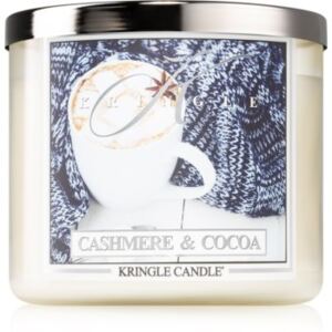 Kringle Candle Cashmere & Cocoa mirisna svijeća I. 411 g