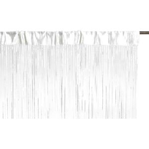 Zavjesa Lurex metalik bijela 140x250cm