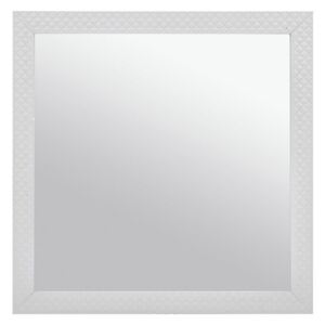 Zidno ogledalo Alissa 56x56cm bijelo