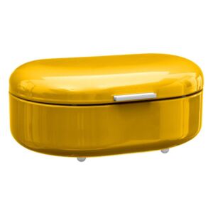 Kutija za kruh Metalic, žuta