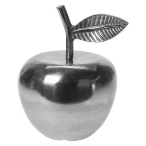 Dekoracija Apple 11x9x15cm srebrna