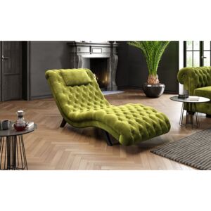 Earl fotelja zelena 73x163x75 cm