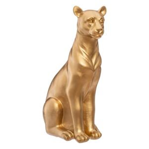 Dekoracija Gold Panther 15x8x23cm
