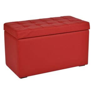 Box M tabure sa spremnikom crveni 72x36x42cm