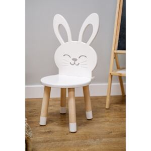 Dječja stolica - Zec - bijela Kids chair - Rabbit