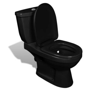 Toaletna školjka sa cisternom crna