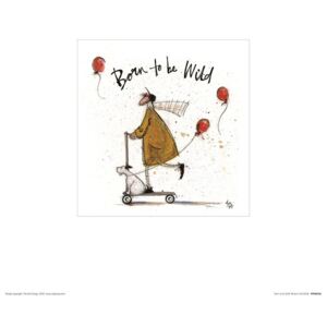 Sam Toft - Born to be Wild Reprodukcija umjetnosti, (30 x 30 cm)