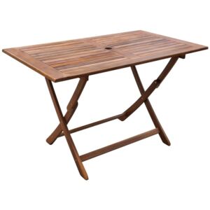 VidaXL Vrtni stol od masivnog bagremovog drva 120 x 70 x 75 cm