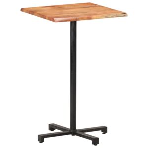 VidaXL Barski stol sa živim rubovima 60x60x110 cm masivno drvo bagrema