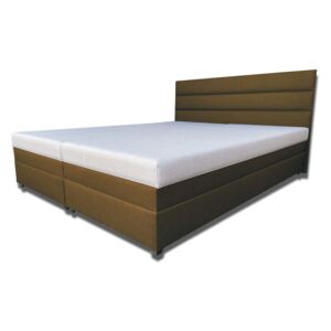 Zondo Bračni krevet 160 cm Rebeka (sa sendvič madracima) (čokolada-smeđa)