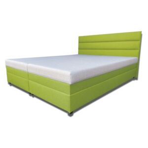 Zondo Bračni krevet 160 cm Rebeka (sa sendvič madracima) (zelena)