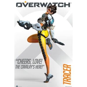 Overwatch - Tracer Poster, (61 x 91,5 cm)