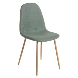 -15 %Set od 2 zeleno-siva blagovaona stolice loomi.Design Resissy