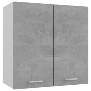 VidaXL Viseći ormarić siva boja betona 60 x 31 x 60 cm od iverice