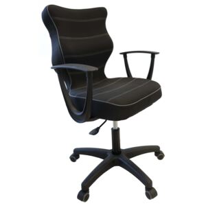 Good Chair ergonomska uredska stolica NORM crna BA-B-6-B-C-FC01-B