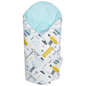 Jastuk za nošenje bebe Grad - tirkizno Turquoise City
