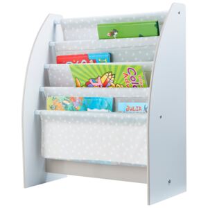 Ourbaby dětská komoda White Sling Bookcase bijela siva