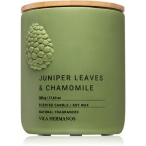 Vila Hermanos Juniper Leaves & Chamomille mirisna svijeća 500 g