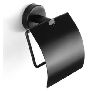 SAMCRO UNO Držač toaletnog papira s poklopcem, mat crni